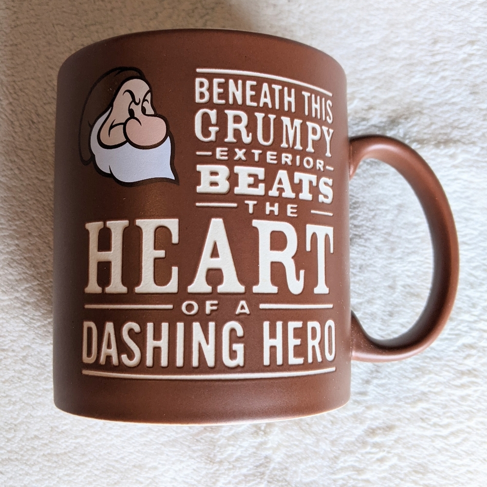 Disney Grumpy Mug Brown - Picture 3 of 5
